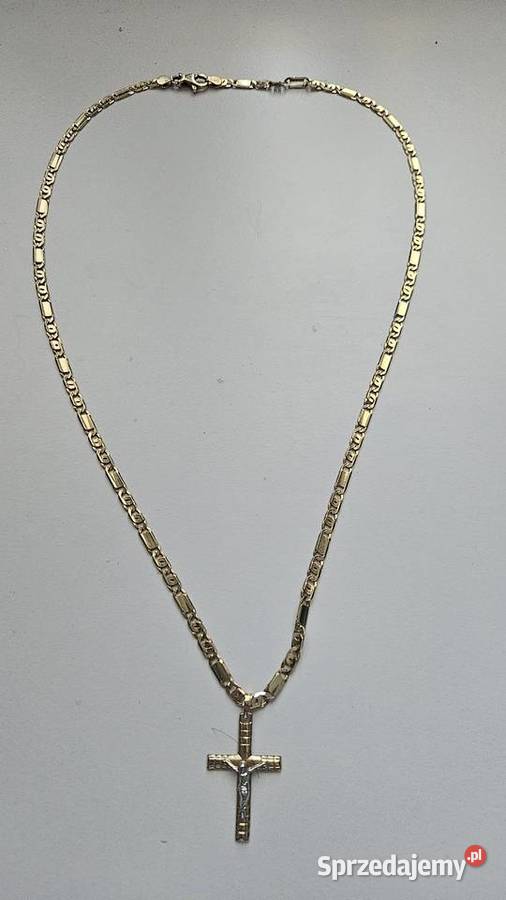 Łancuszek złoty p14k 585 135 gr Śliczny Wrocław
