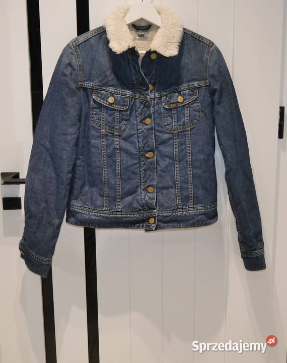 LEE świetna kurtka jeans z futerkiem 36 S Wrocław