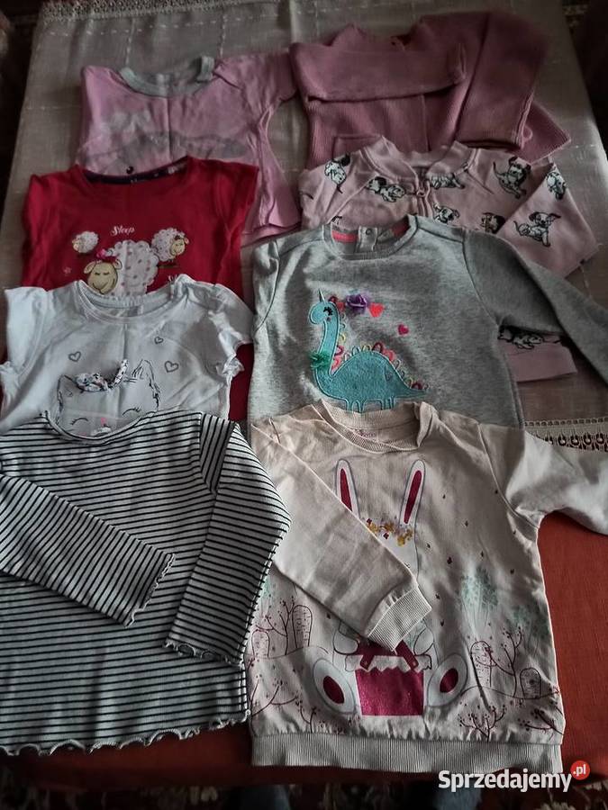 Ubranka dziewczynki rozmiar 86 wielkopolskie Poznań