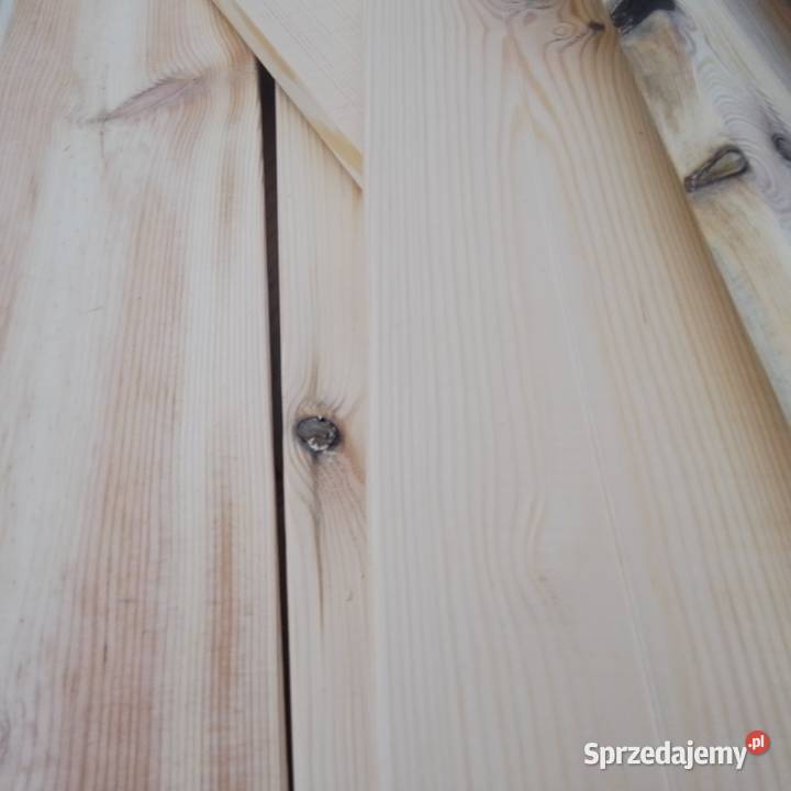 80 x 12 Naturalna deska drewniana heblowana Poznań
