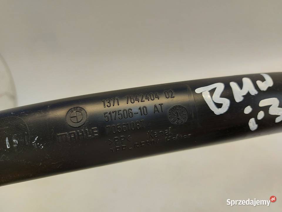 BMW i3 i01 REX Przewód rura powietrza 7642404