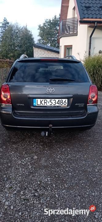 TOYOTA AVENSIS 22d 180przebiegu 4/5 Avensis lubelskie Wilkołaz Trzeci
