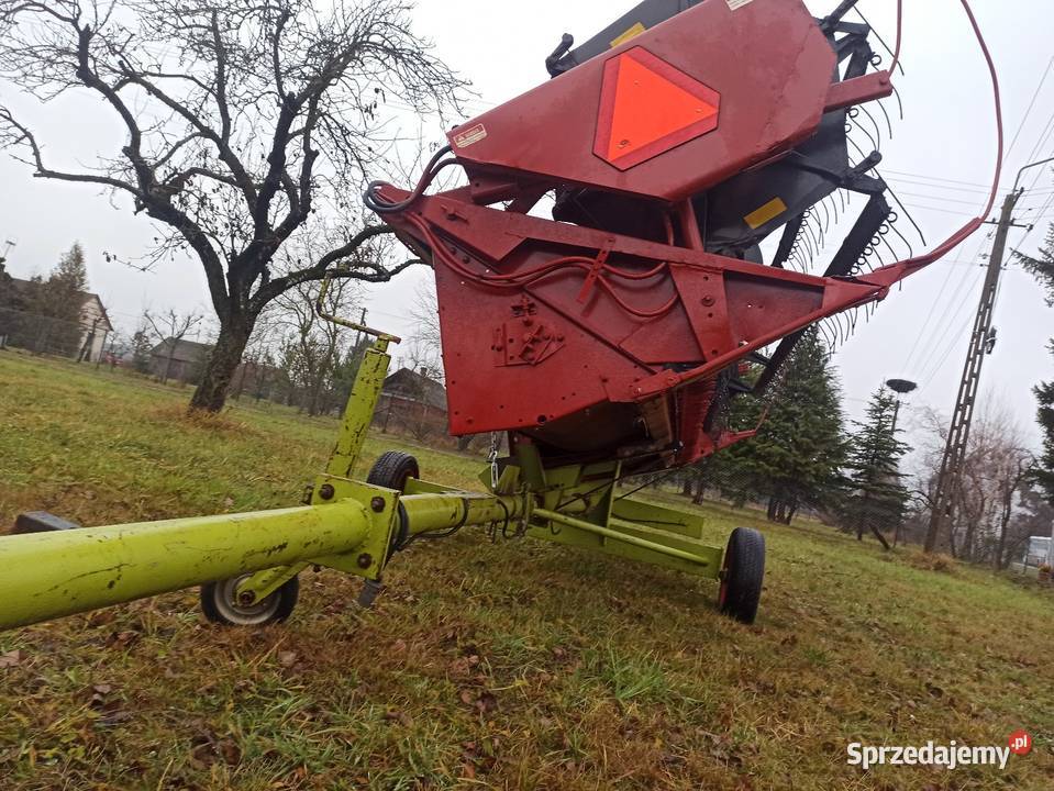 Heder Case 510m wózek Ciągniki lubelskie Tuczna