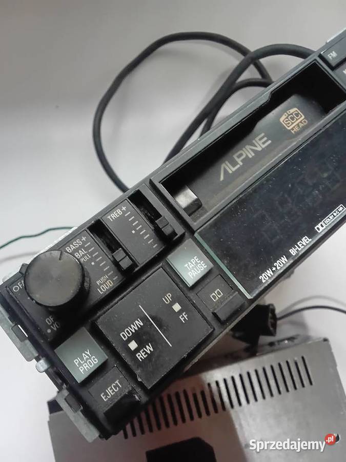 Alpine 7273M radio kasetowe Milejewo
