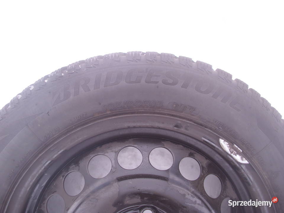 Komplet kół Opel 18560R15 Bridgestone stalowe Rzeszów