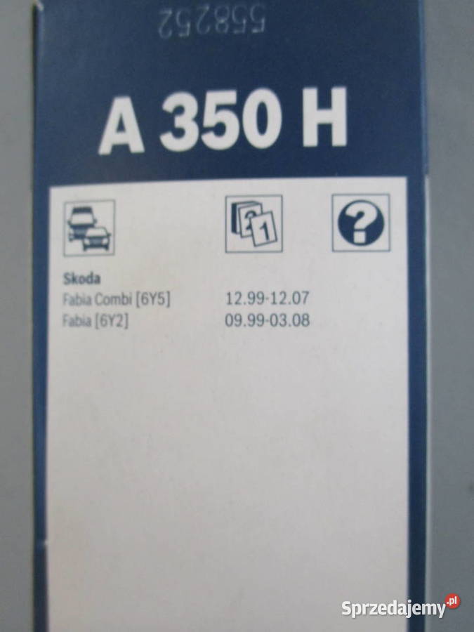 Pióro wycieraczki Aerotwin tylna 350 mm Skoda Motoryzacja Łódź