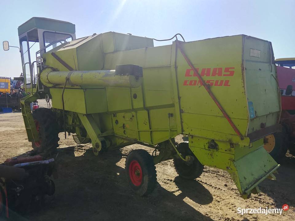 Kombajn zbożowy Claas Consul Kabina sieczkarnia Kombajny mazowieckie Skaryszew