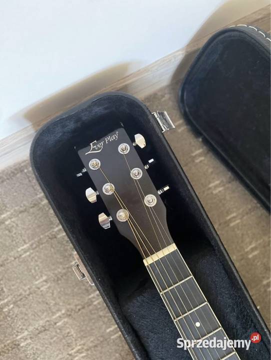 Gitara akustyczna Ever Play futerał pasek Gitary i akcesoria Garwolin sprzedam