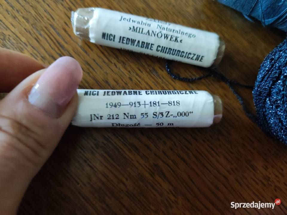 nici chirurgiczne Milanówek mulina wełna włóczka