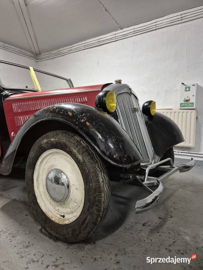 DKW F8 Cabrio Fura części i drugie auto 1939 mazowieckie Warszawa