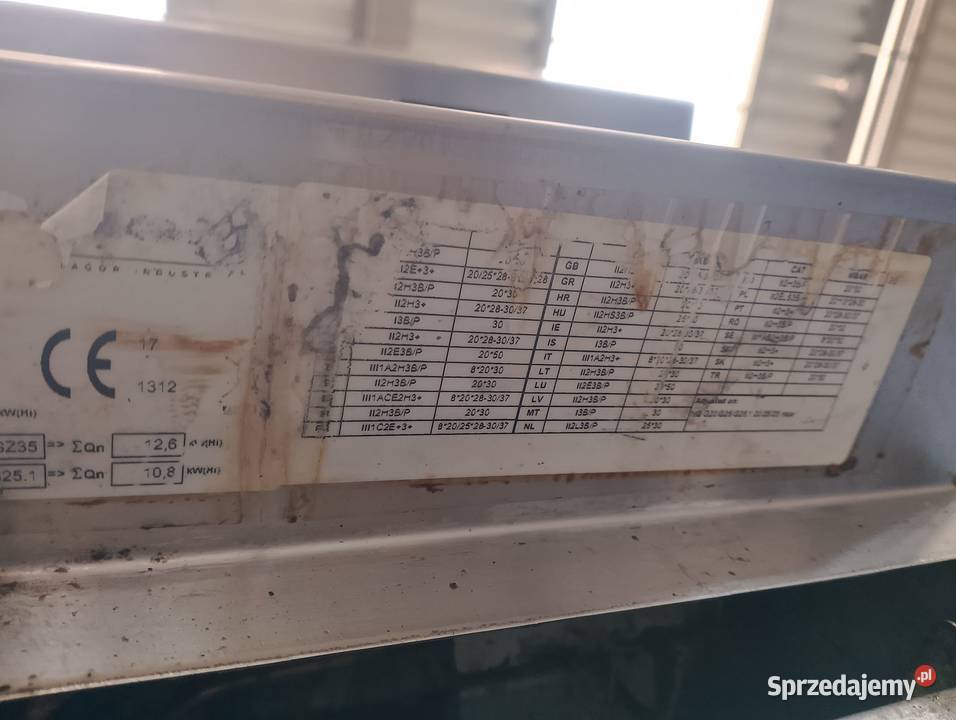 Płyta grillowa gazowa FAGOR FTG710 z podstawą Wrocław