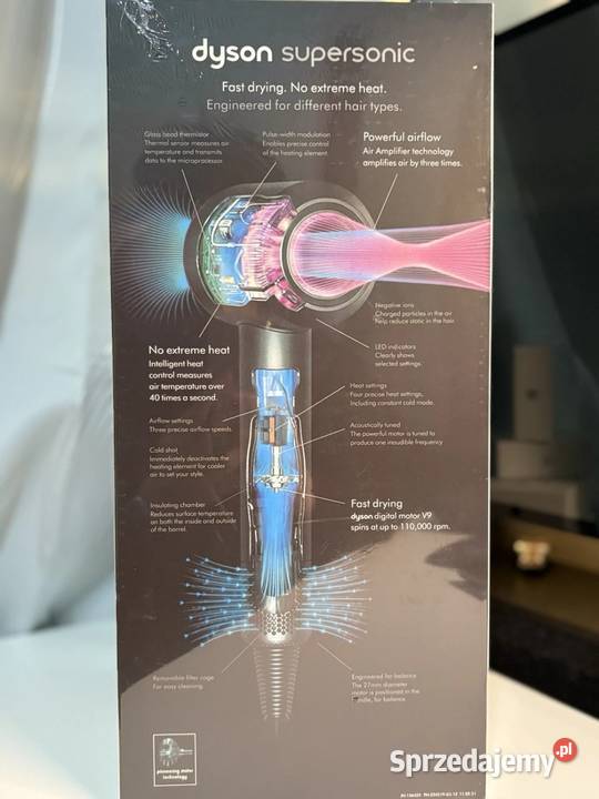 NOWA W FOLII Suszarka Dyson Supersonic do włosów Lublin