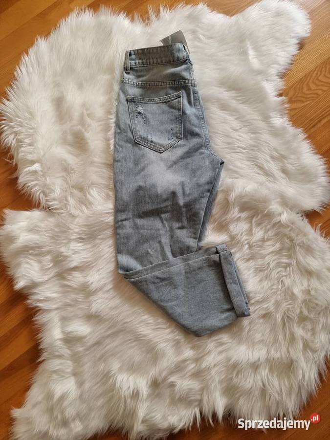 Jeansy z przetarciami lubelskie Chełm