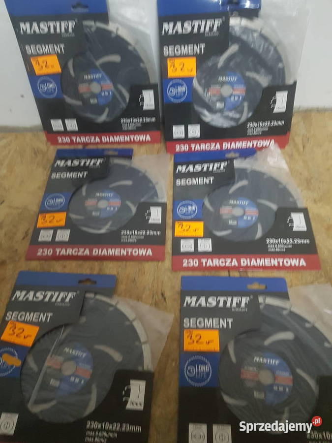 TARCZA DIAMENTOWA 230 mm SEGMENT MASTIFF wielkopolskie Głogowa