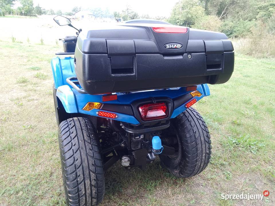Quad Cf Moto Cforce 450 4x4 Dokumenty Grzane podgrzewane manetki Konin