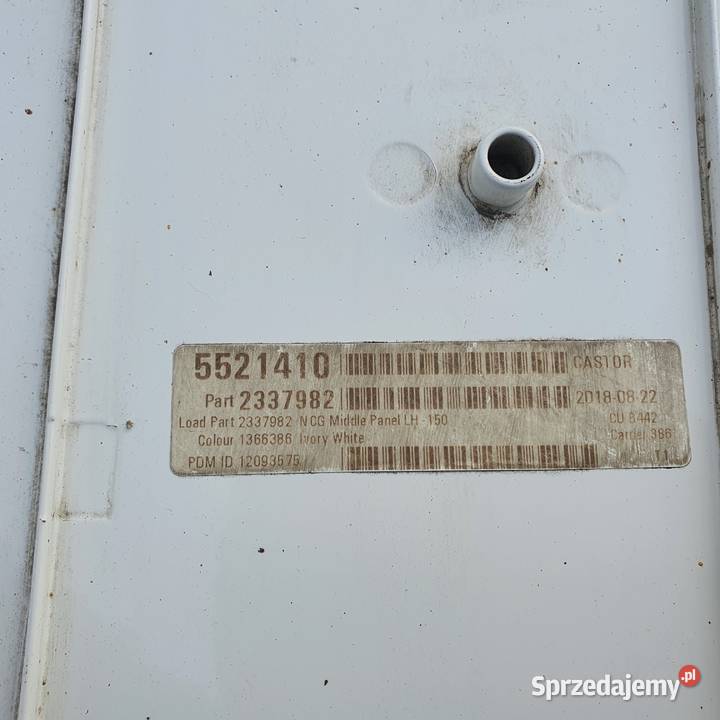 SCANIA R S PANEL SPOILER MIĘDZYOSIOWY OSŁONA ciężarowe Karoseria lubuskie Bieleń