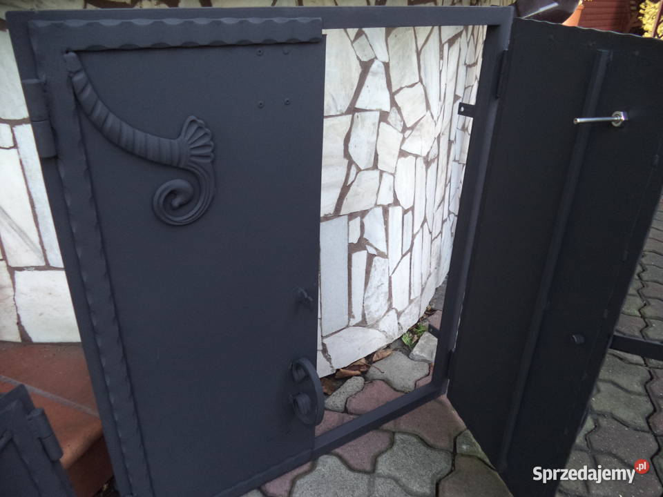 Drzwiczki wędzarnia palenisko