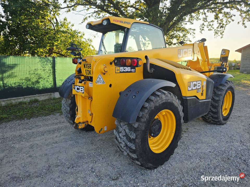 Ładowarka teleskopowa JCB 53660 AGRI SUPER 4x4 podlaskie