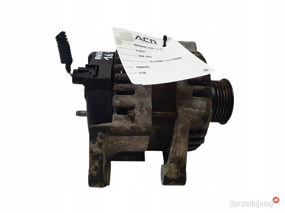 ALTERNATOR Chevrolet Aveo T300 Cruze 16 16V Chełm