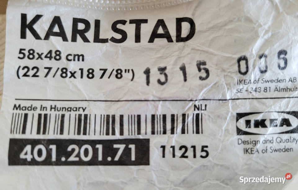 2 poduszki KARLSTAD Ikea świętokrzyskie Kielce