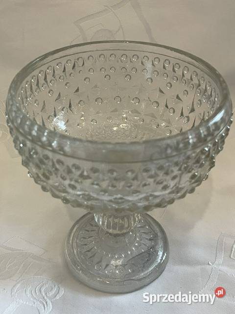 Patera Romby Guziczek szkło Huty Szkła Ząbkowice małopolskie Kraków