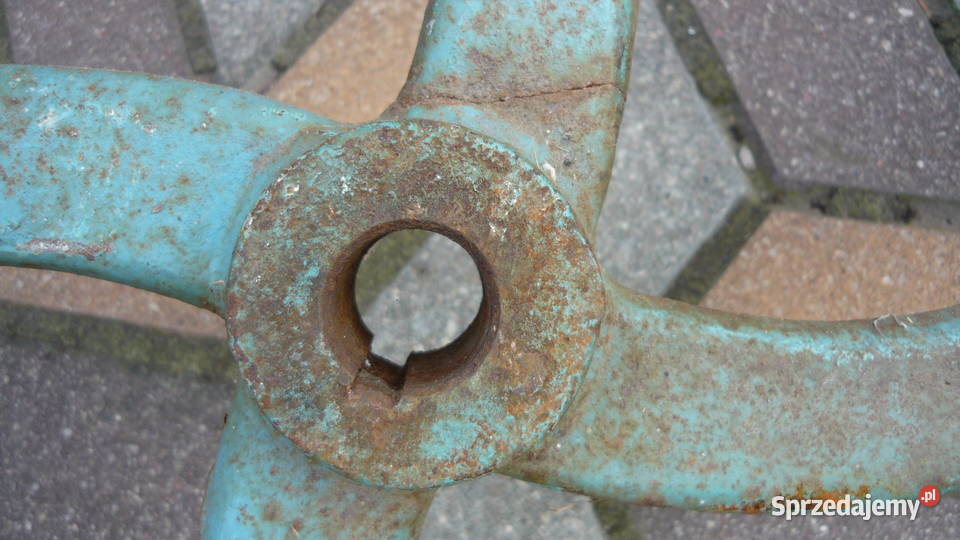 Stare koło żeliwne 63 średnicy na korbę do Pozostałe podlaskie Sokółka