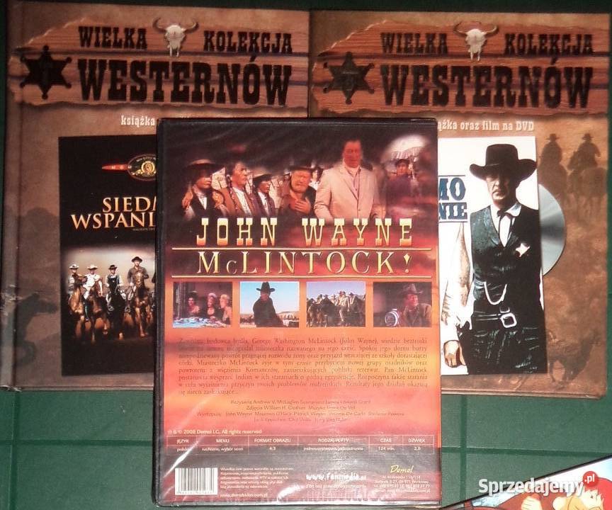 film John Wayne McLintock DVD NOWY FOLIA inne Rzeszów