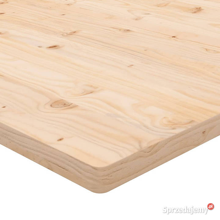 Blat stołu 80x80x25 lite drewno sosnowe