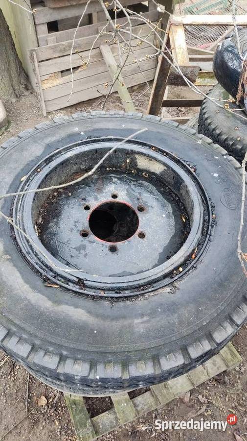Koła przyczepy D47 komplet łódzkie Sieradz