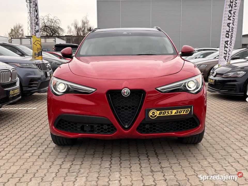 Alfa Romeo Stelvio 2019 podgrzewane fotele Warszawa