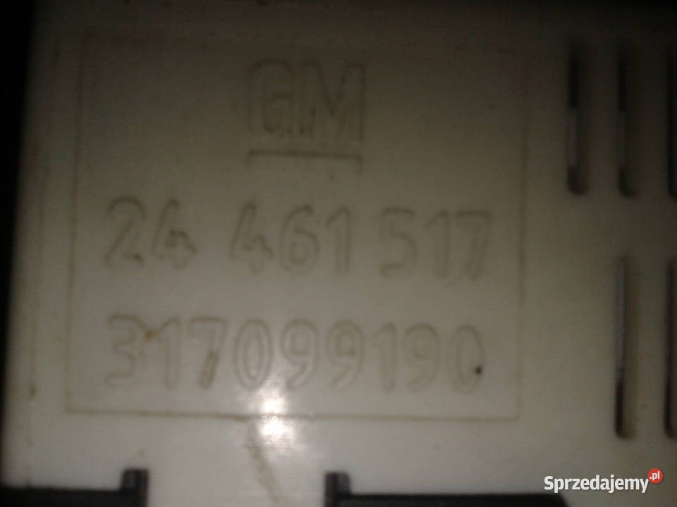 wyświetlacz ZEGAREK OPEL Astra II G 24461517 lubelskie Chełm sprzedam