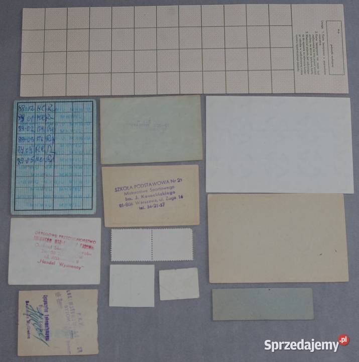 Kartki zaopatrzeniowe II Płock