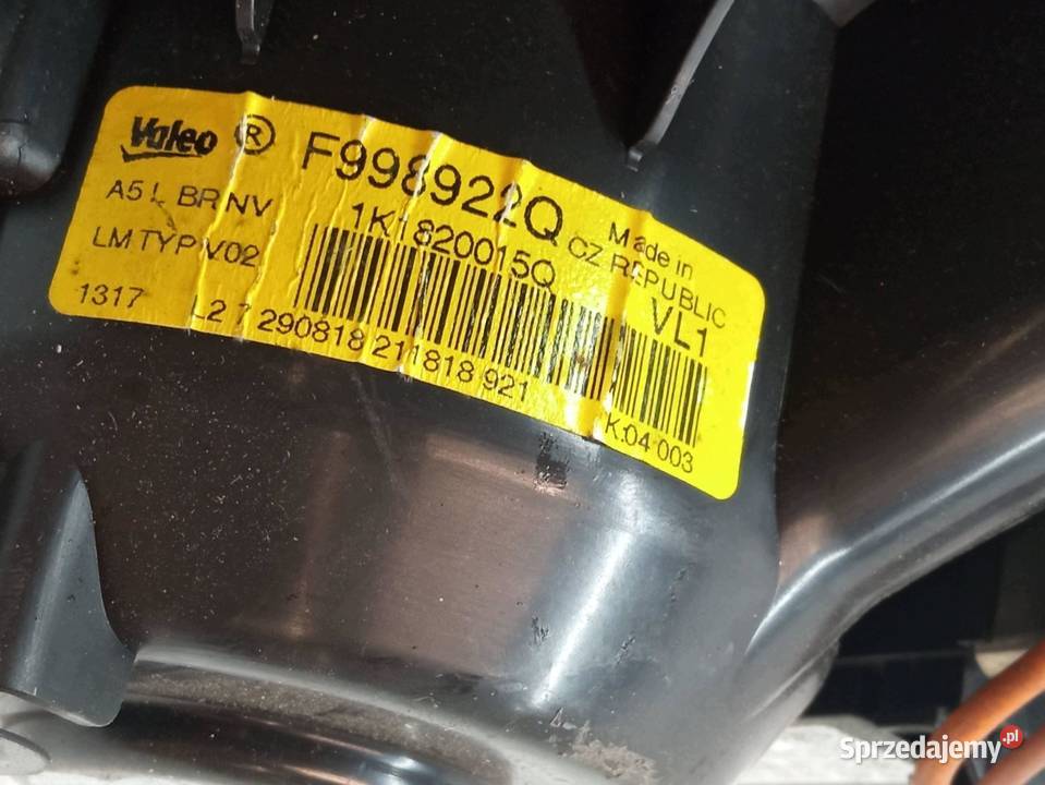 DMUCHAWA NAWIEWU REZYSTOR EU KPL 3C0907521G
