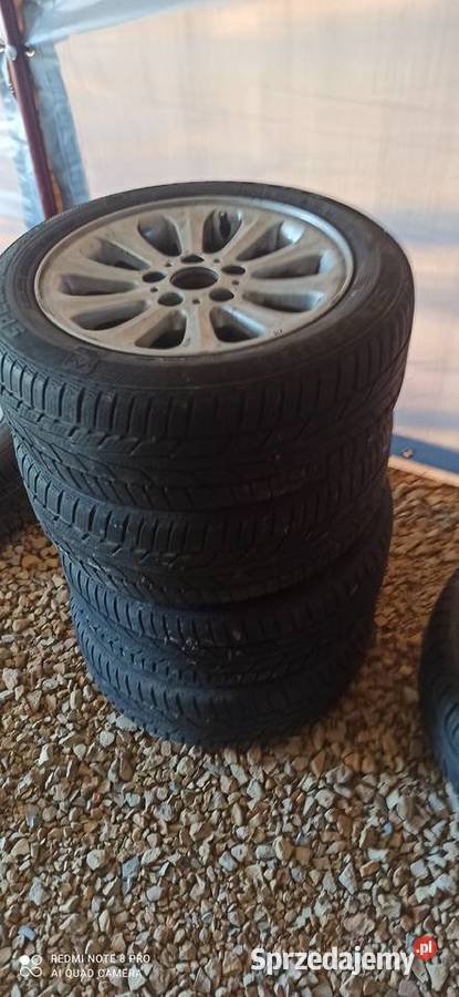 bmw 16 19555 zimowki bieznik 6mm komplet e46 e90 Koła i felgi śląskie