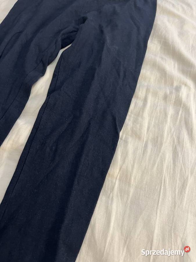 Granatowe legginsy getry HIT Jasło