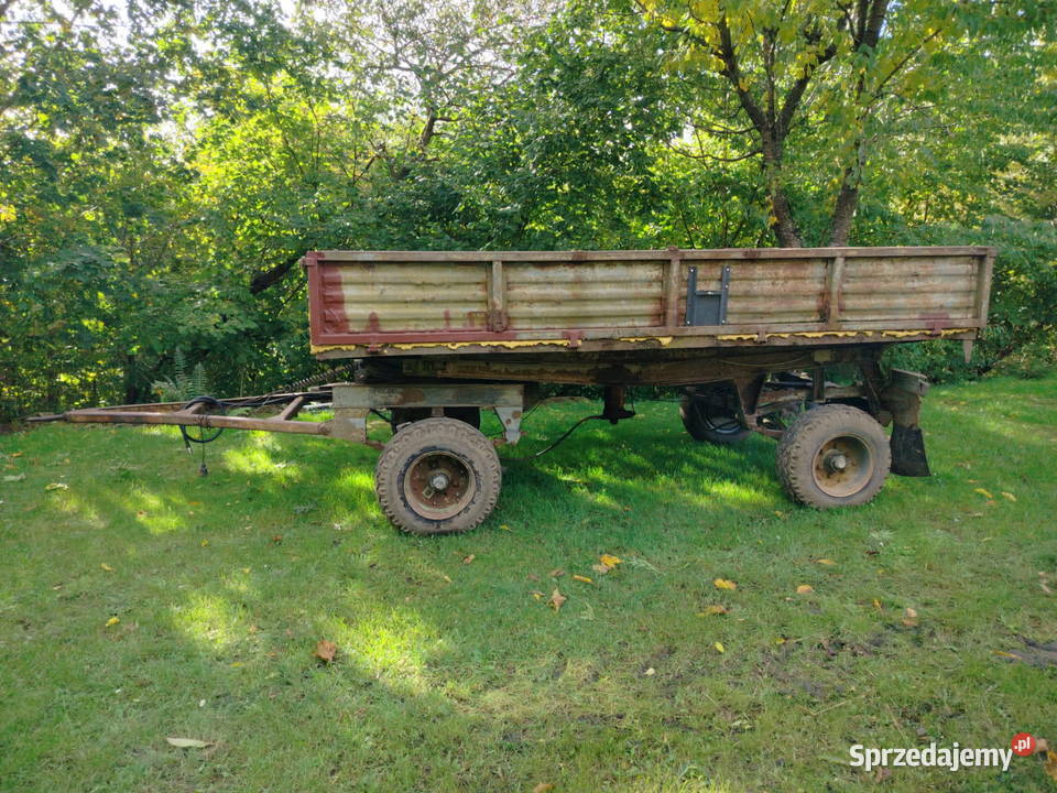Przyczepa D46 wywrotka d 35 Lidzbark Warmiński