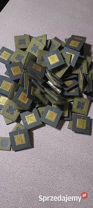 Ceremic Cpu Scrap Pentium Pro Processors Wardężyn sprzedam