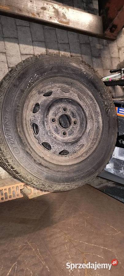 Koła zimowe 4x100 VW polo przyczepka nowe sprzedam