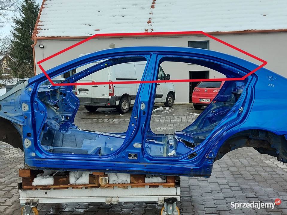 Subaru WRX STI 2015r dach poszycie płat dachu