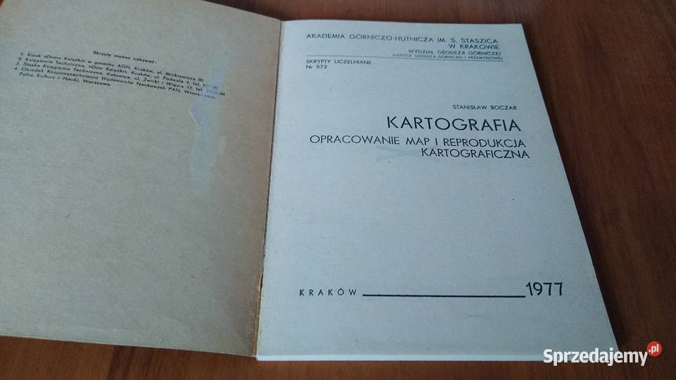 Kartografia opracowanie map i reprodukcja Książki i Podręczniki