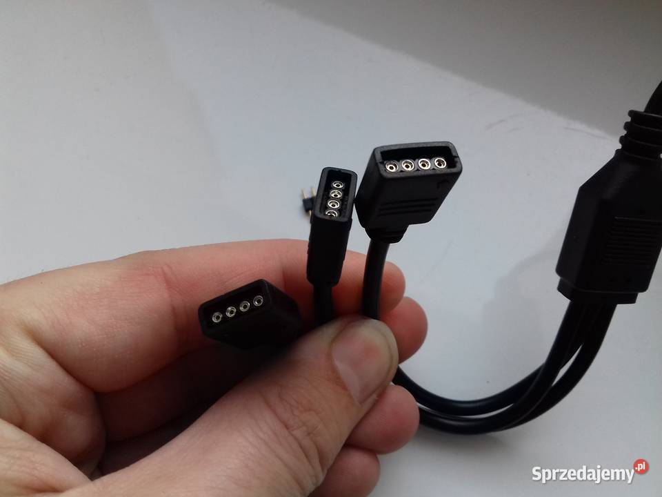 LED RGB 12V 4pin 30 3x oświetlenie płyt głównych