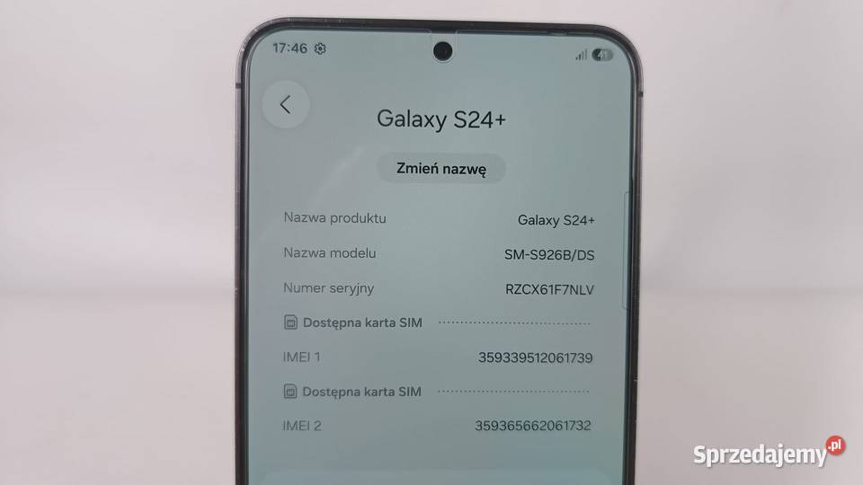 Smartfon SAMSUNG Galaxy S24 5G 12256GB Katowice