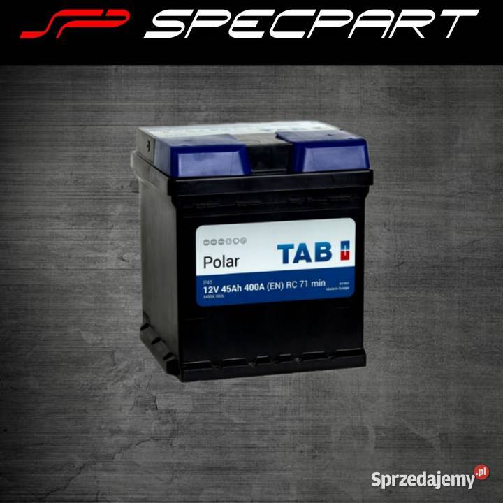 Akumulator TAB 45Ah 400A kostka DOWÓZ 3CITY pomorskie Gdańsk