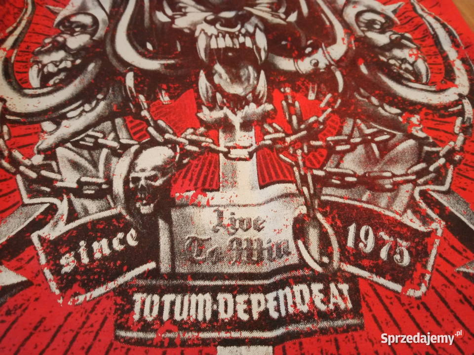 Tunika koszulka Motorhead czerwona Hey Joe XS S sprzedam