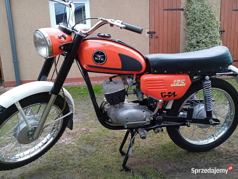 WSK 125 BĄK GIL Zarejestrowany Biała Tablica 125cm3 lubuskie