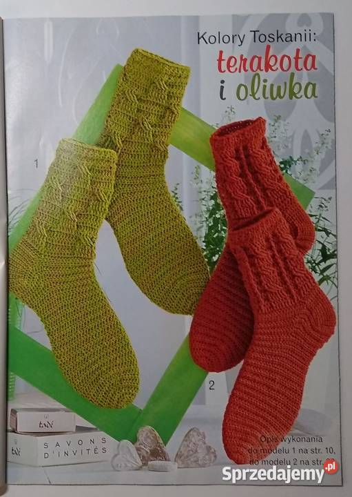 Diana Robótki Szydełkowe skarpetki 12012 Czasopisma