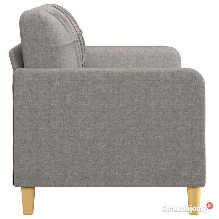 Sofa 2osobowa kolor taupe 140 tapicerowana mazowieckie Warszawa