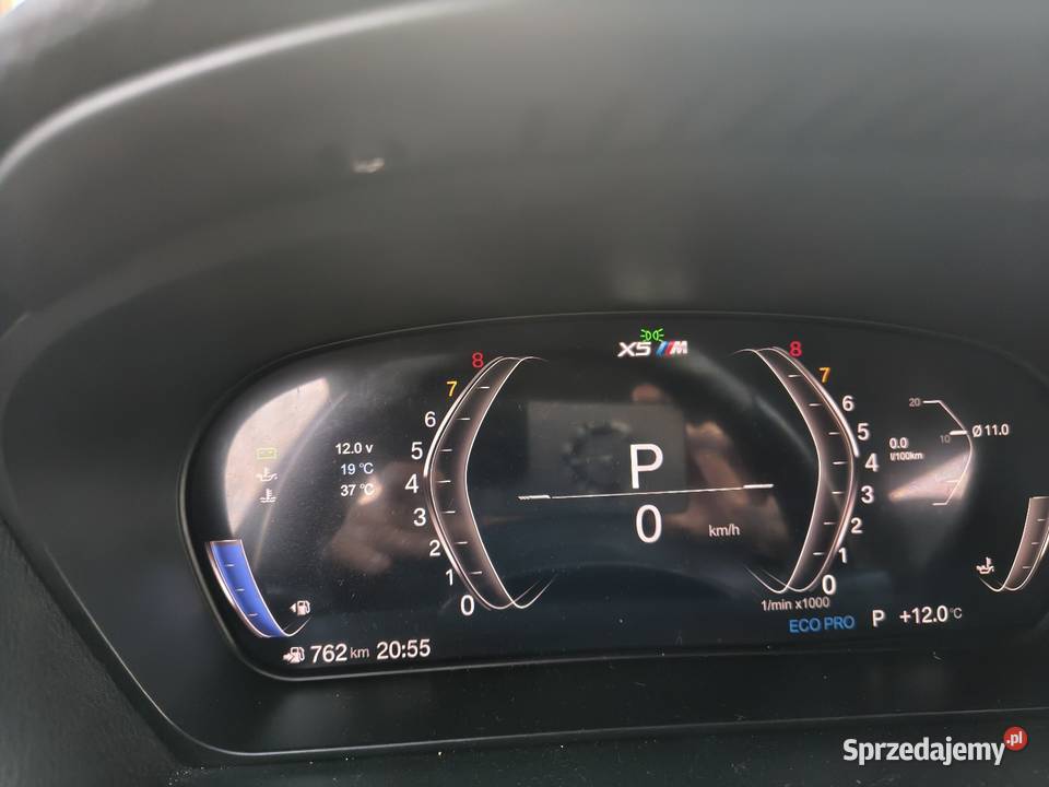 Zegar wyświetlacz BMW seria X5 E70 X6 E71 Zegarki, tarcze i wskaźniki