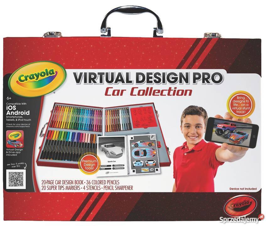 Virtual Design Pro WIRTUALNE STUDIO Kredki CAR