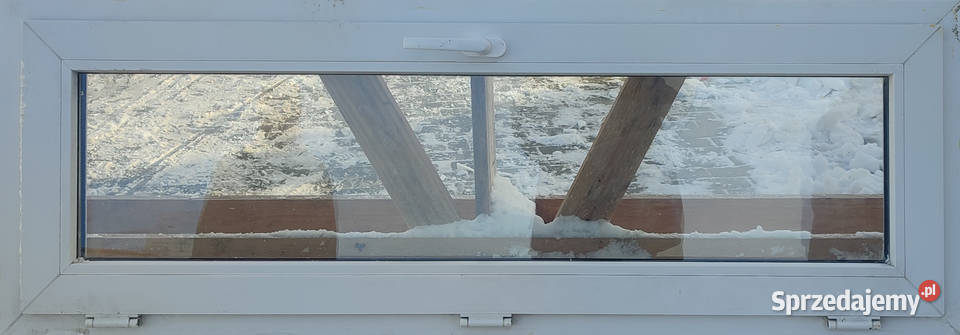 OKNA KacprzaK 142X50 OKNO Używane Plastikowe PCV Siedlce